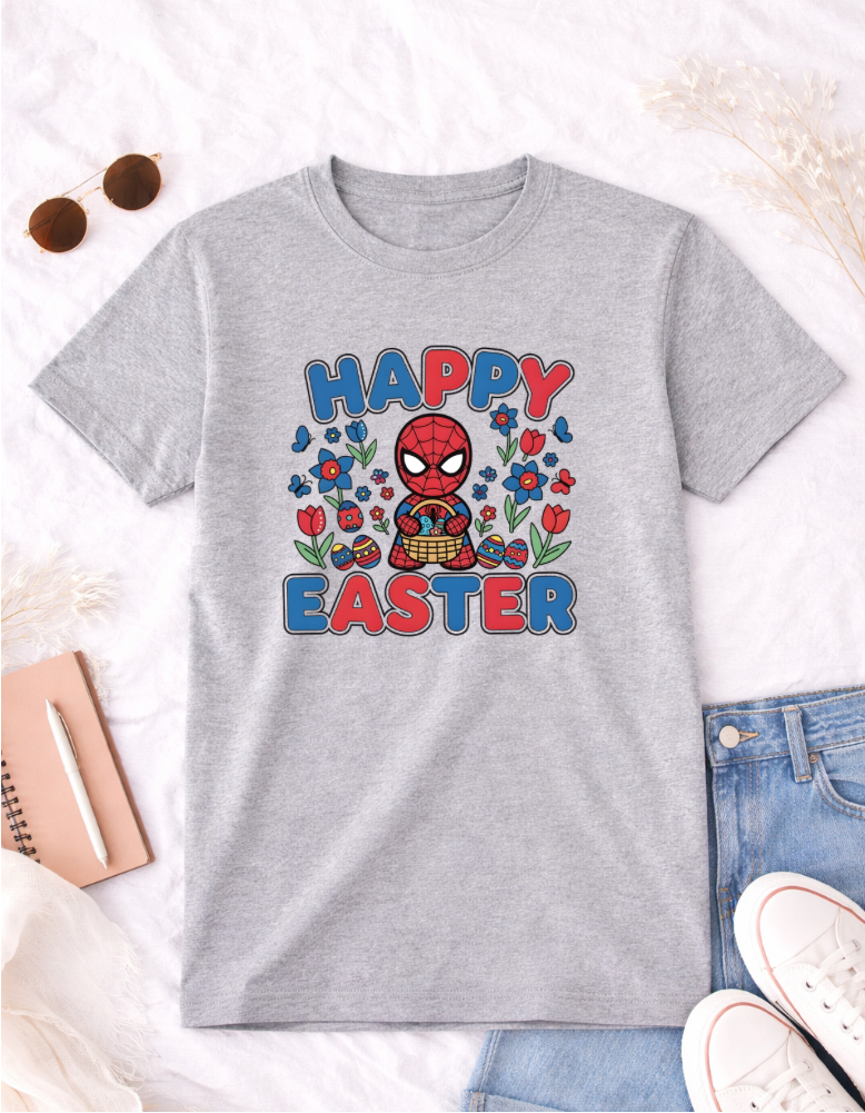 Spider Easter T-Shirt - Unique and Fun Apparel for Everyone
