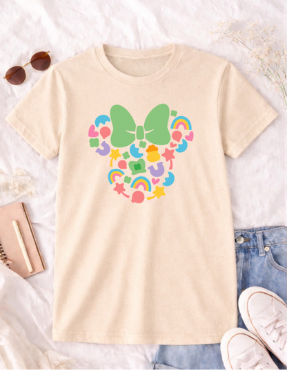 Magical Lucky Charms T-Shirt for Good Fortune and Style