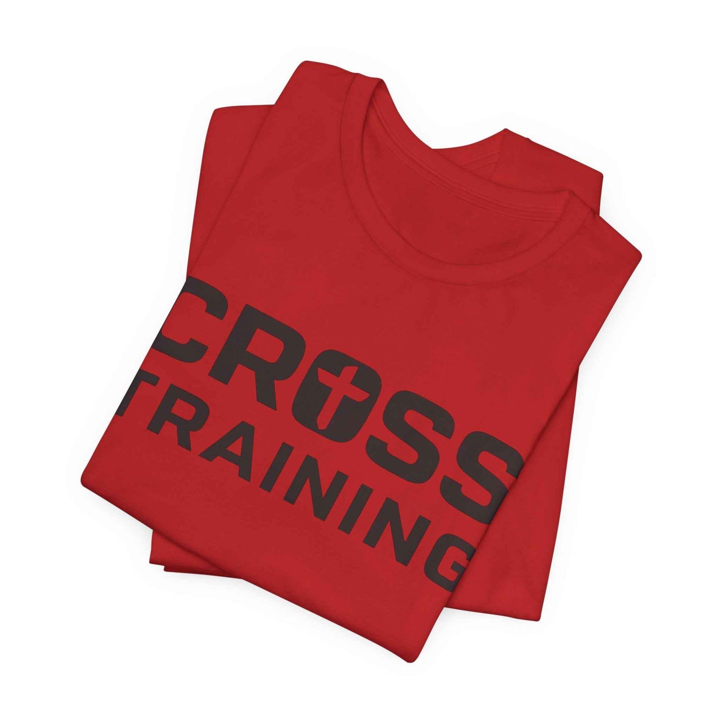 Cross Training Christian T-Shirt - Fitness Tee for Faith and Strength