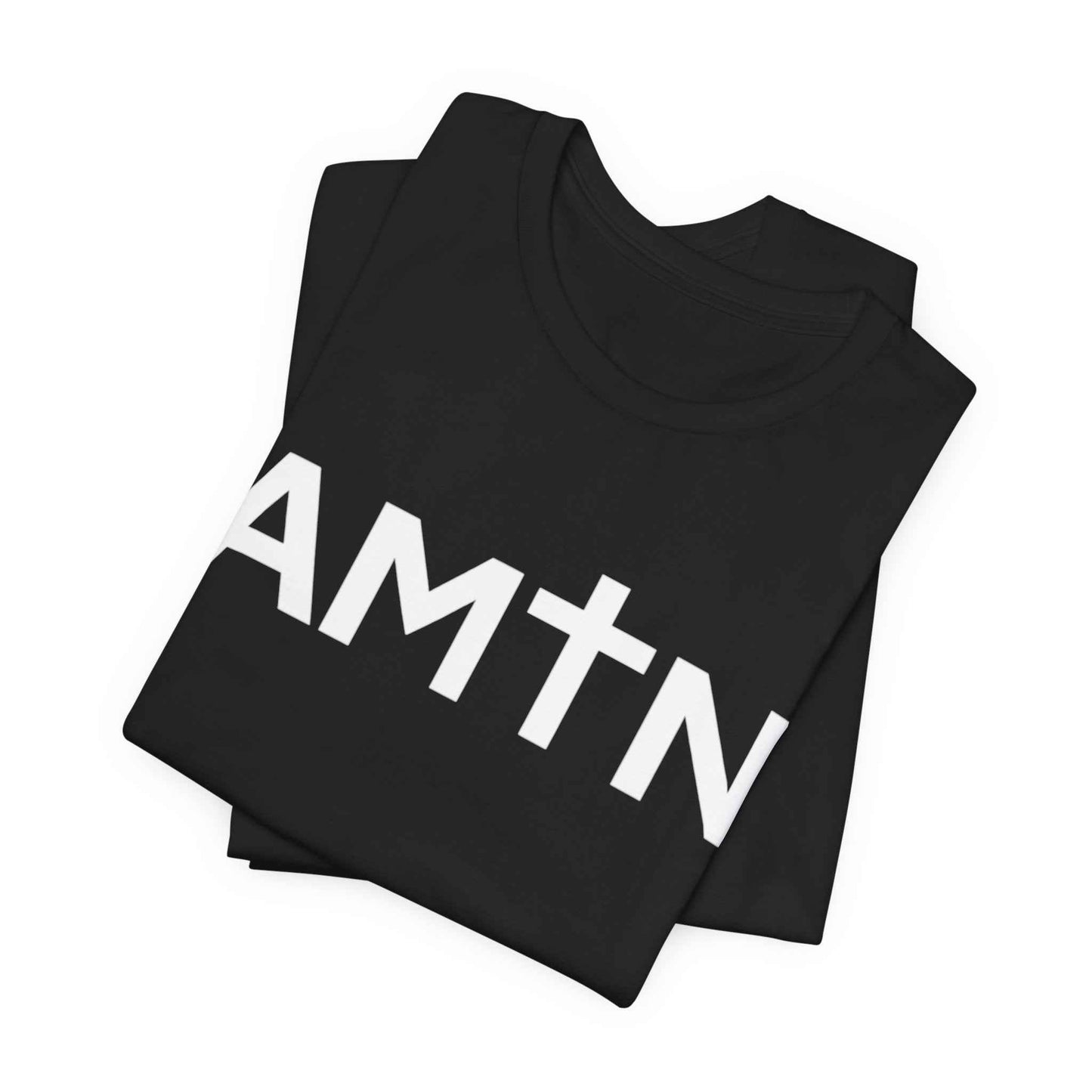 Amen Cross T-Shirt | Inspiring Christian Faith Tee with Cross Lettering