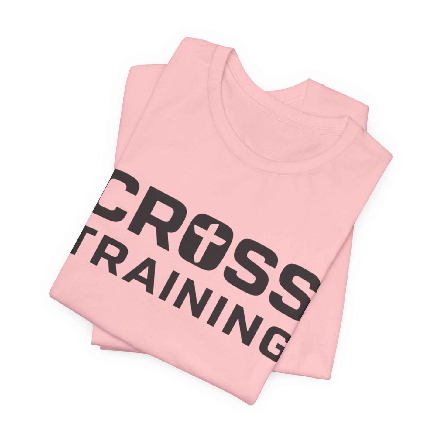 Cross Training Christian T-Shirt - Fitness Tee for Faith and Strength