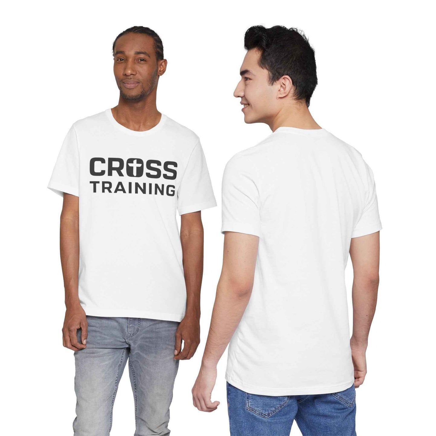 Cross Training Christian T-Shirt - Fitness Tee for Faith and Strength