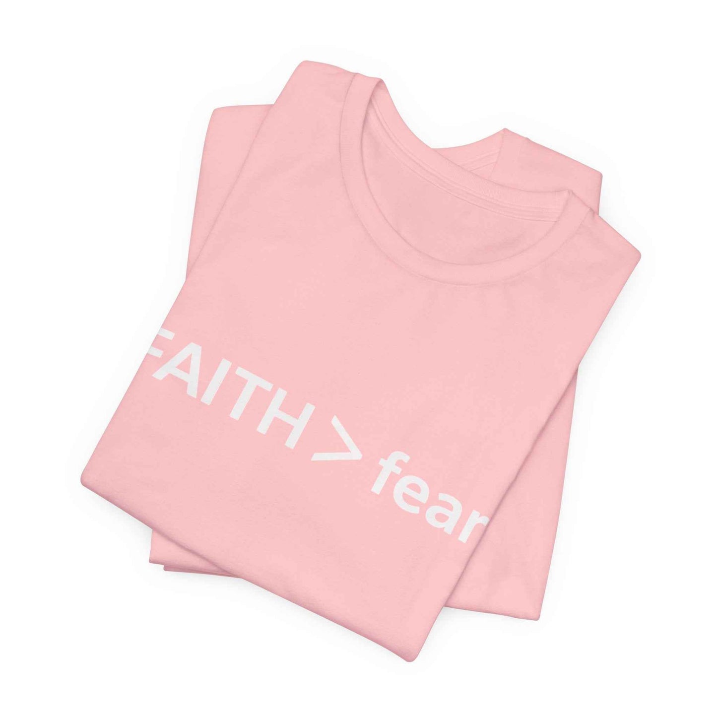 Faith over Fear Tee - Embrace Beliefs with Confidence and Style