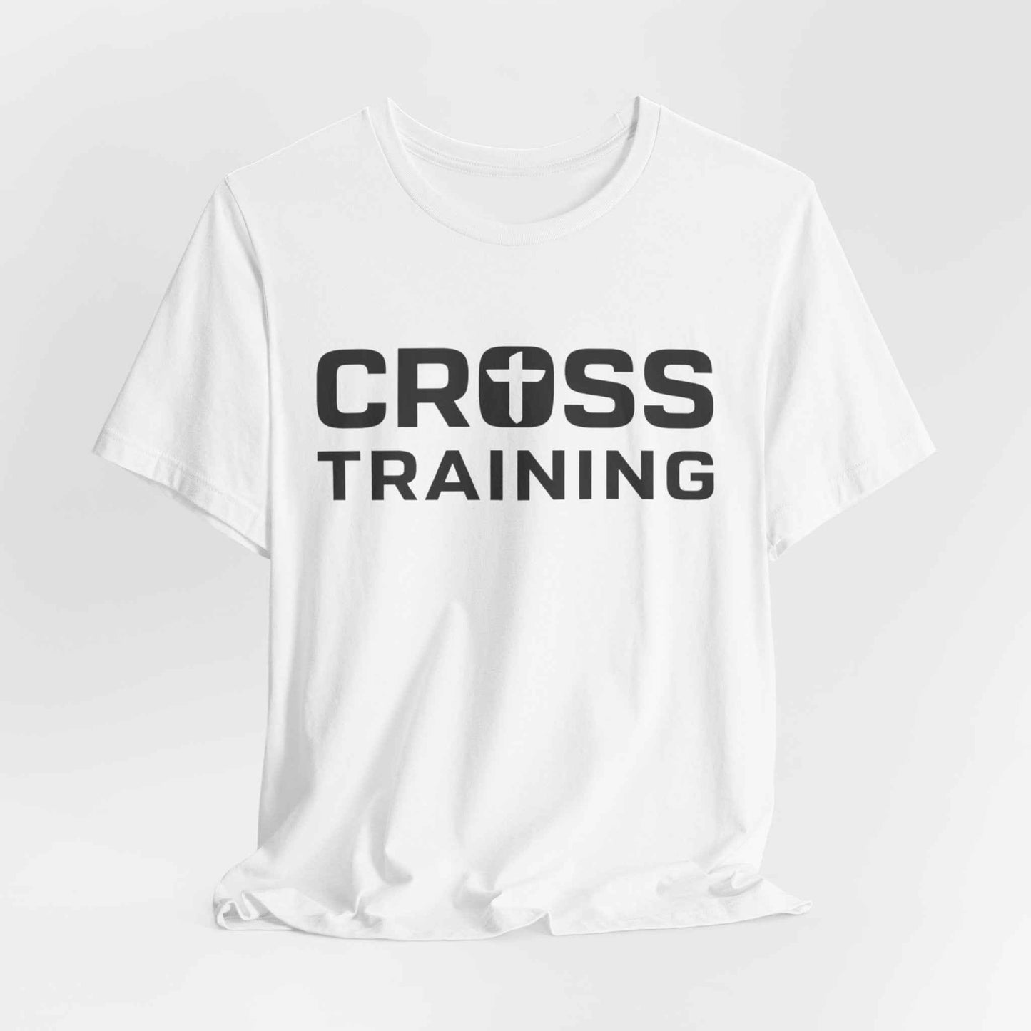 Cross Training Christian T-Shirt - Fitness Tee for Faith and Strength