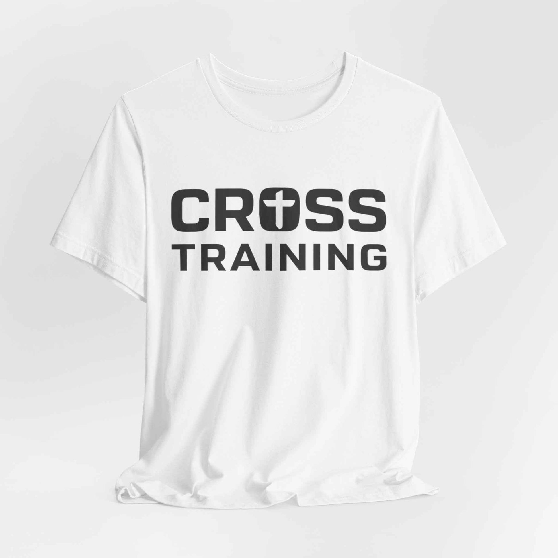 Cross Training Christian T-Shirt - Fitness Tee for Faith and Strength