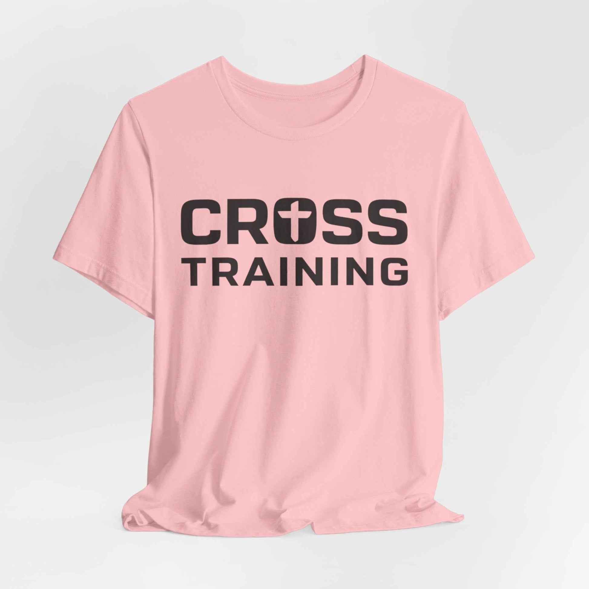 Cross Training Christian T-Shirt - Fitness Tee for Faith and Strength
