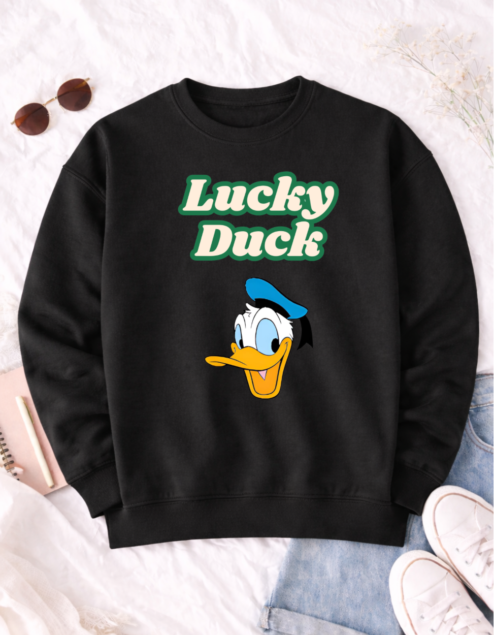 Lucky Duck St. Patrick's Day T-Shirt - Celebrate in Style with Festive Fashion