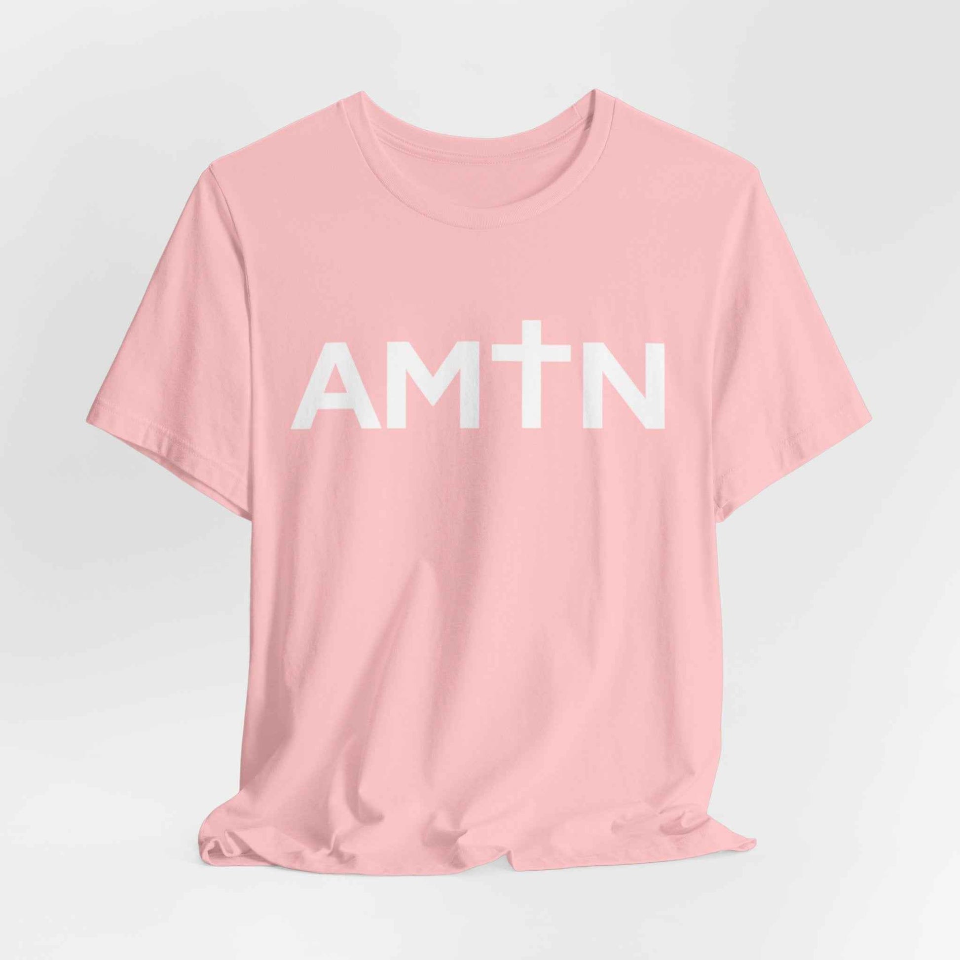 Amen Cross T-Shirt | Inspiring Christian Faith Tee with Cross Lettering