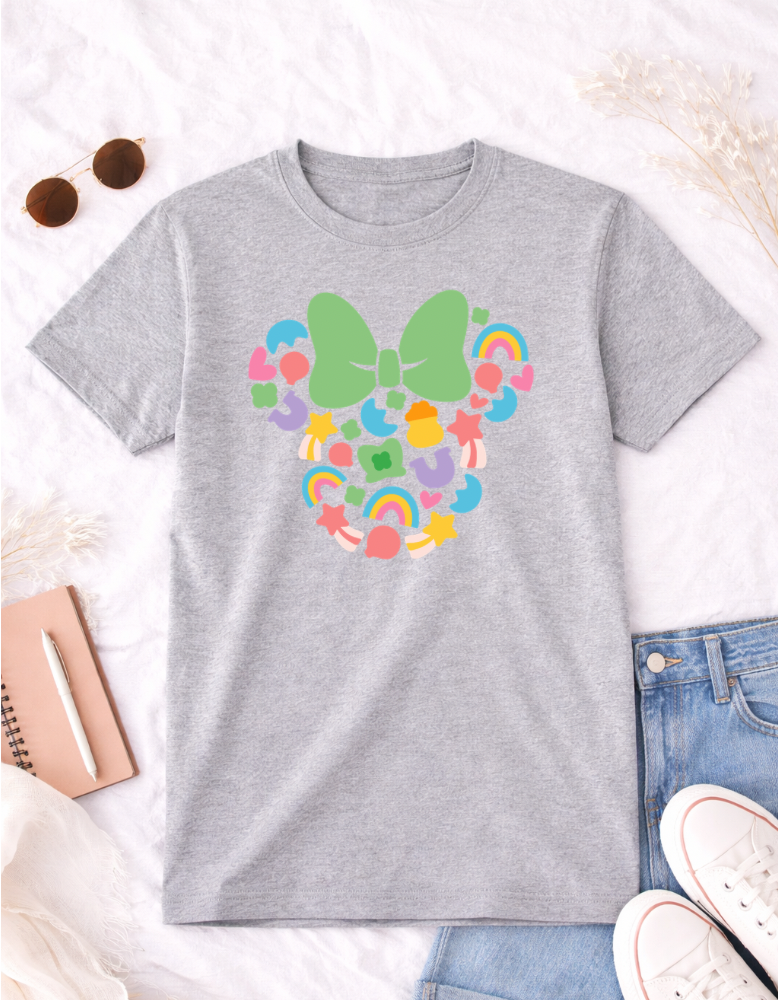 Magical Lucky Charms T-Shirt for Good Fortune and Style