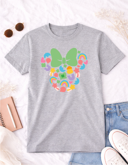 Magical Lucky Charms T-Shirt for Good Fortune and Style
