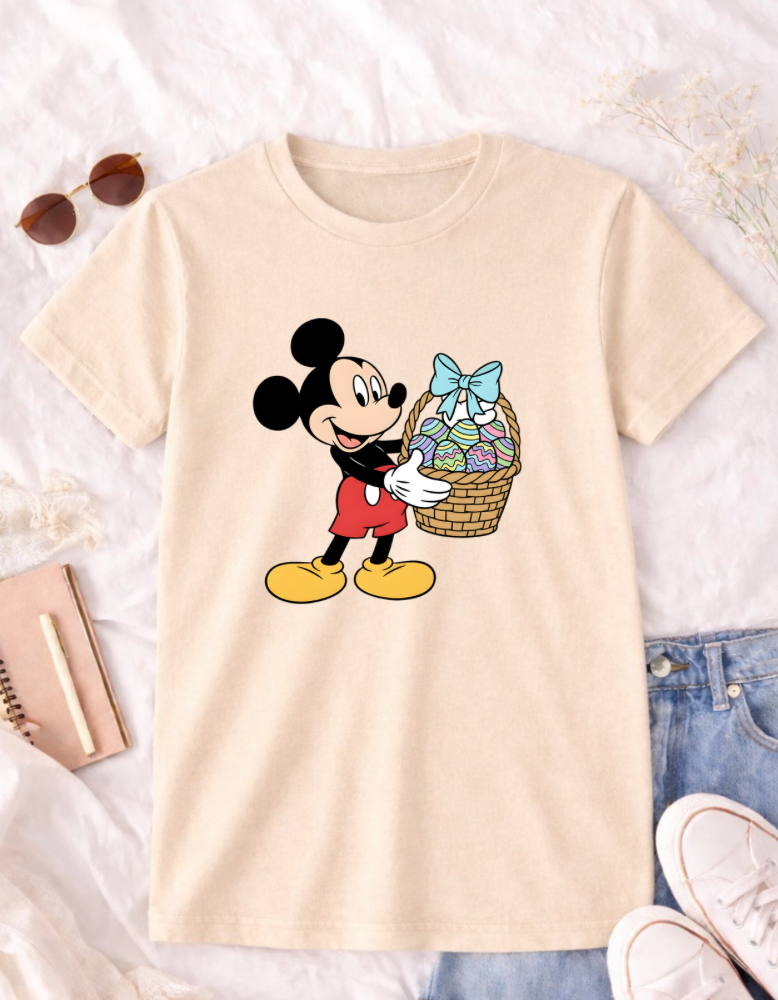 Magical Mouse Eggs Easter T-Shirt for Kids and Adults