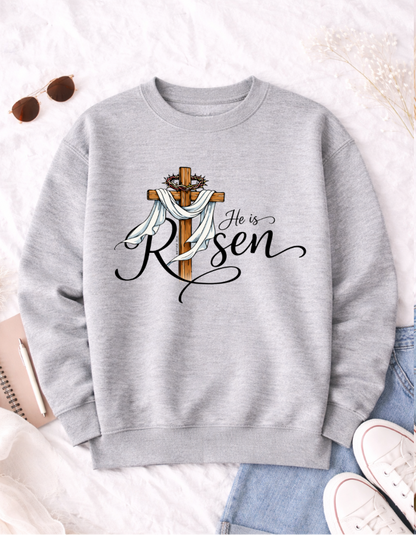 He is Risen Easter T-Shirt - Celebrate the Joy of Resurrection