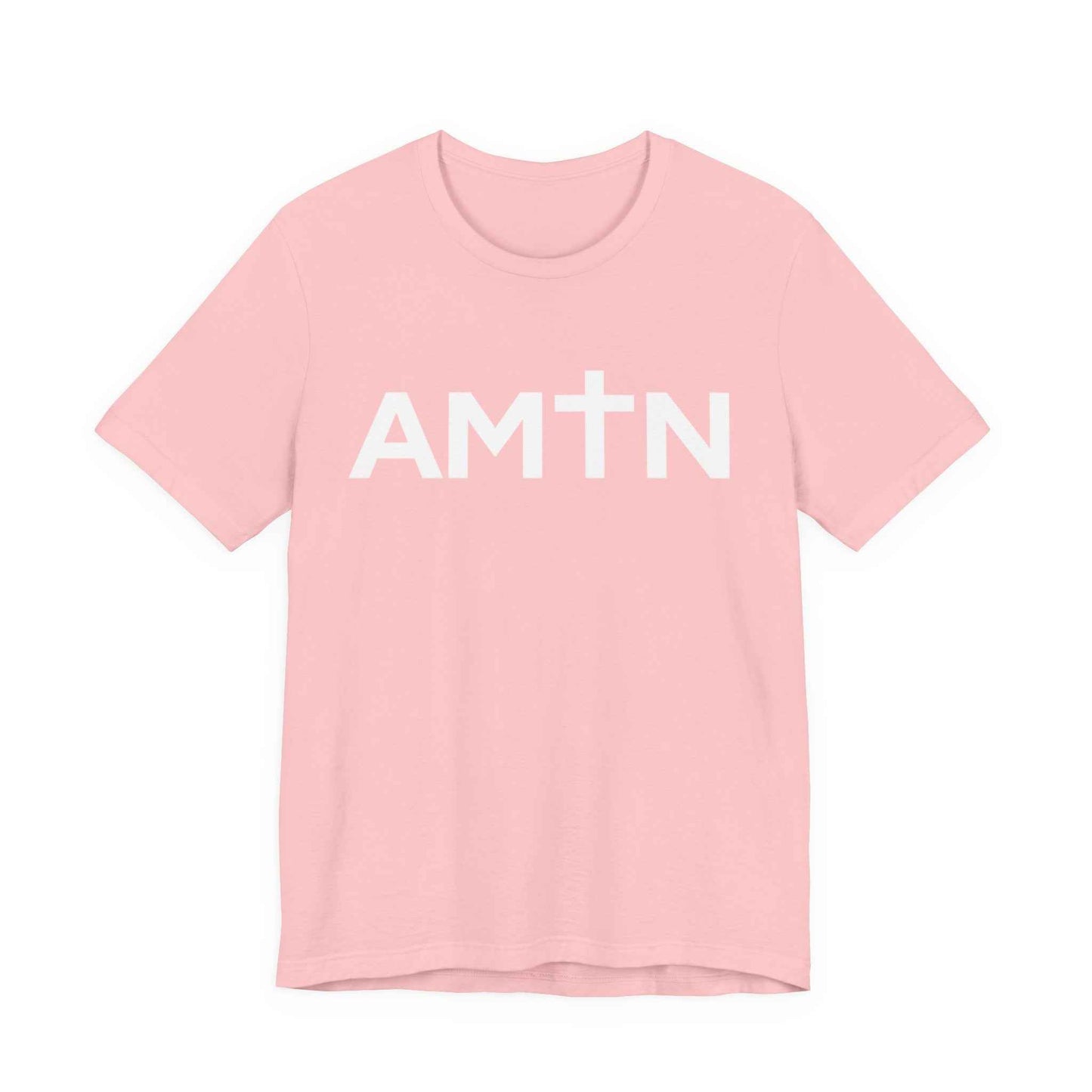 Amen Cross T-Shirt | Inspiring Christian Faith Tee with Cross Lettering