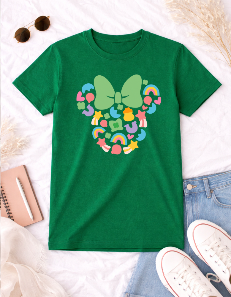 Magical Lucky Charms T-Shirt for Good Fortune and Style