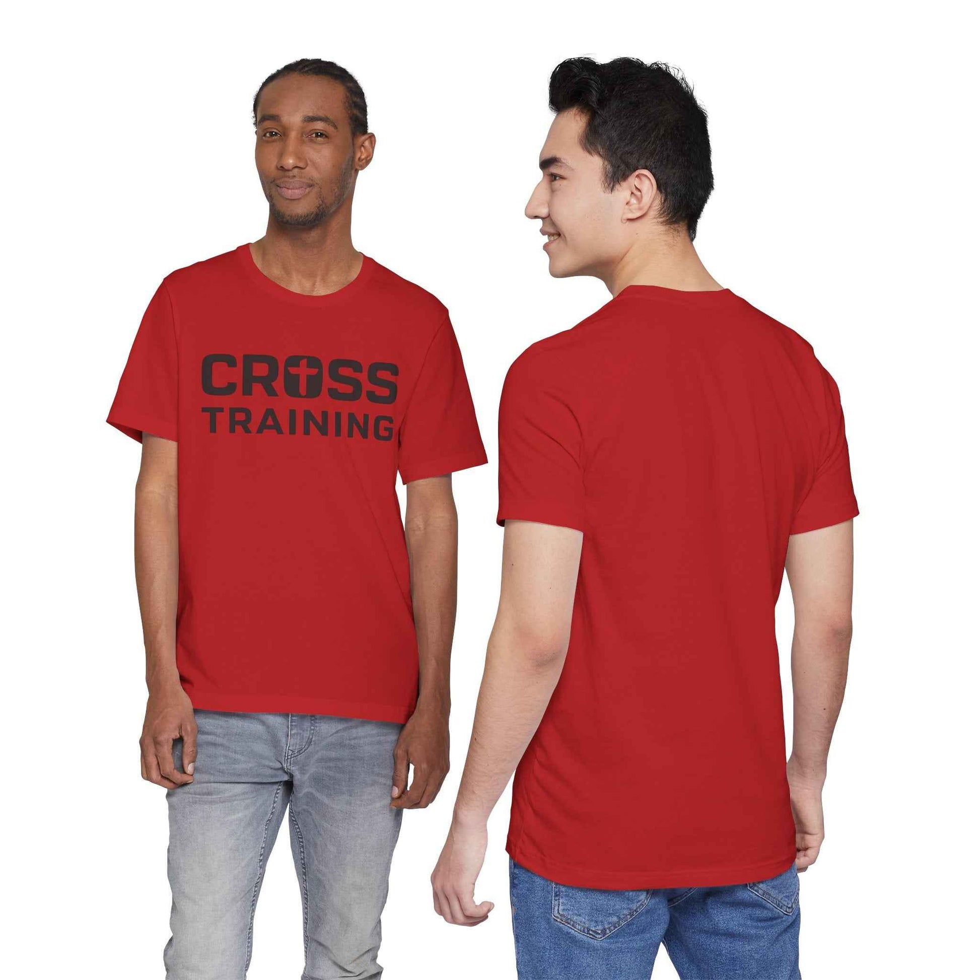 Cross Training Christian T-Shirt - Fitness Tee for Faith and Strength