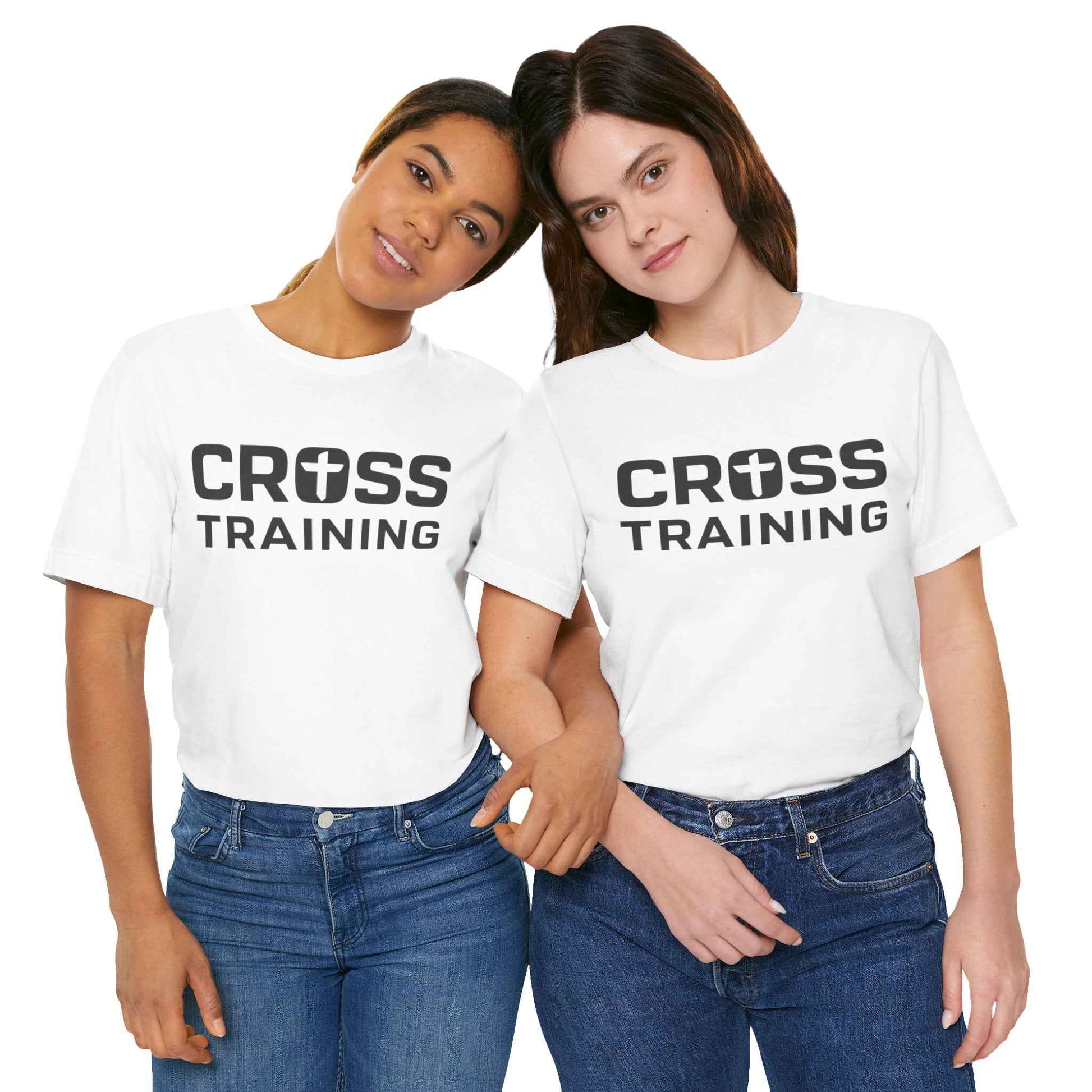 Cross Training Christian T-Shirt - Fitness Tee for Faith and Strength