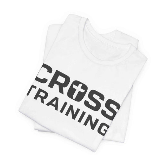 Cross Training Christian T-Shirt - Fitness Tee for Faith and Strength