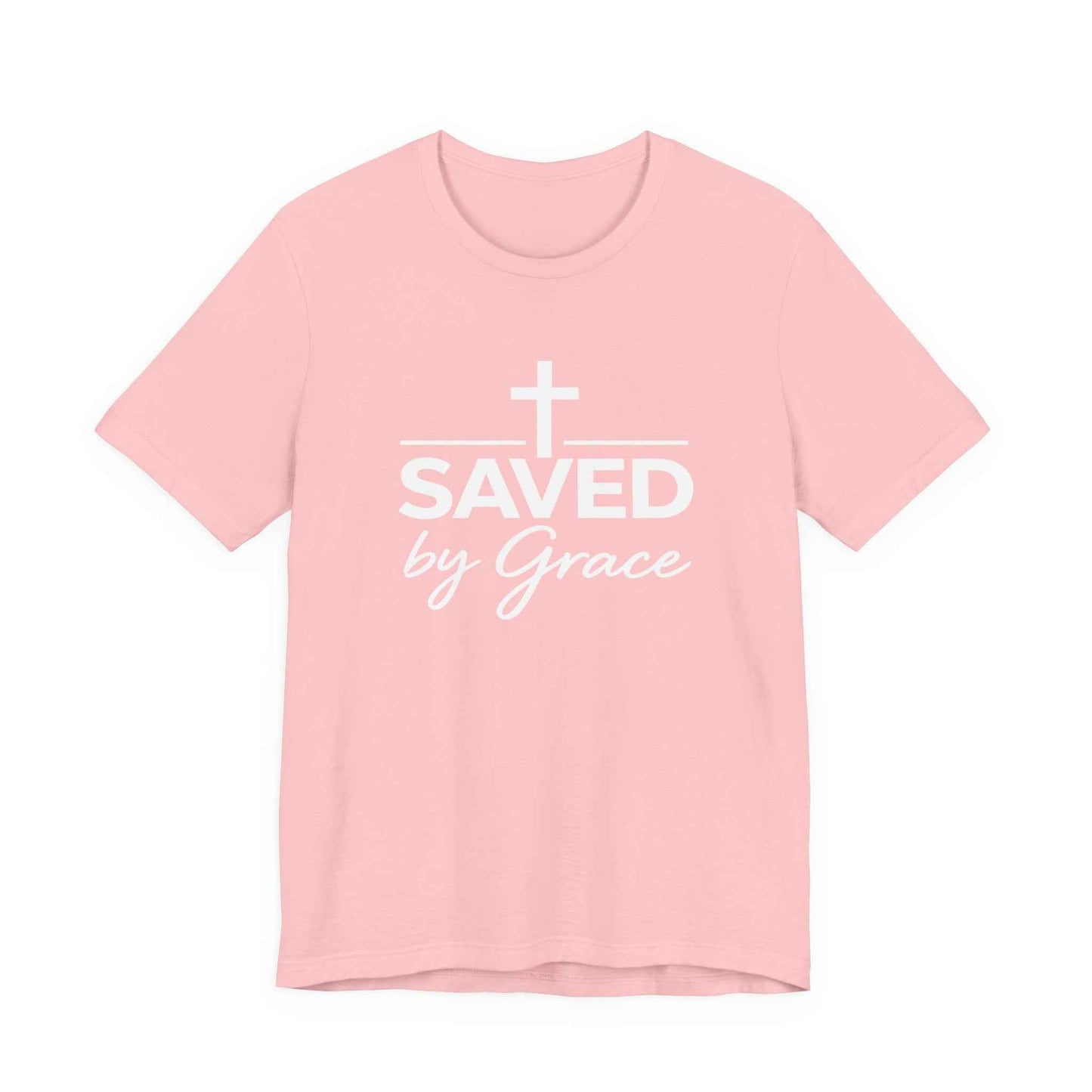 Saved by Grace T-Shirt - Inspirational Christian Faith Apparel for Daily Inspiration