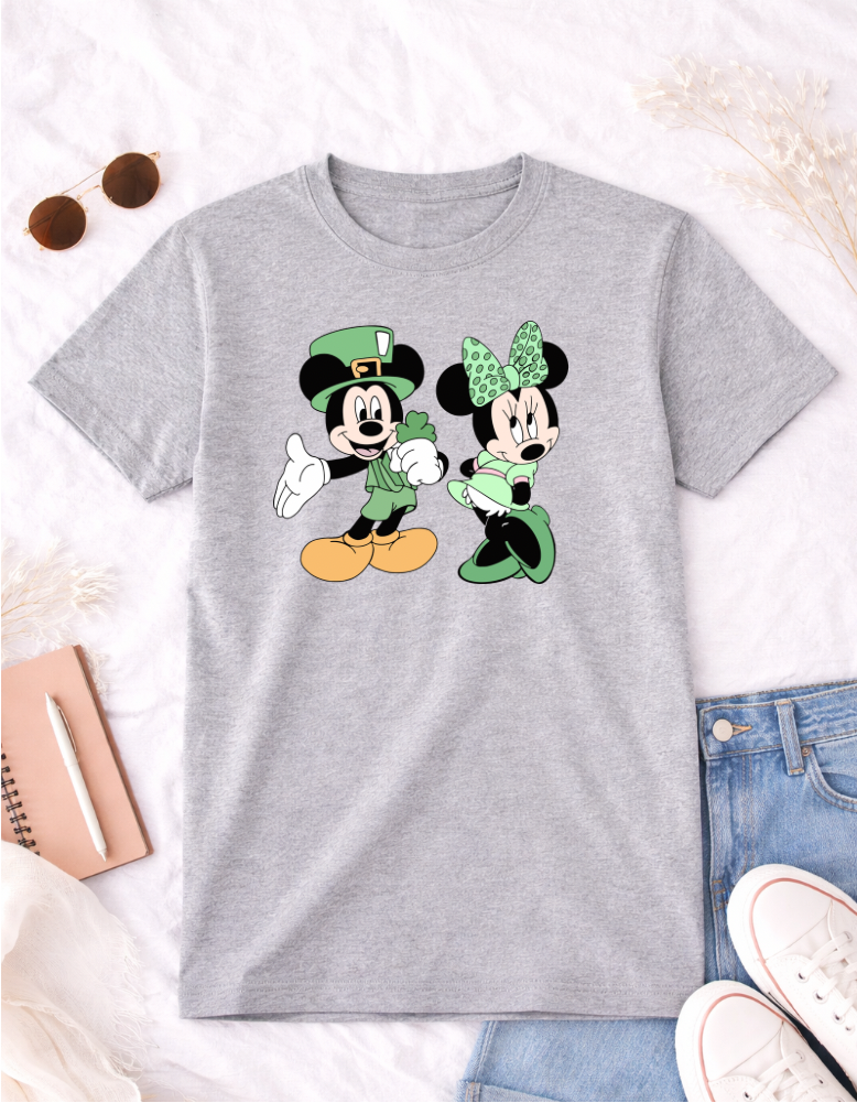 Fave St Pats Couples T-Shirt - Best St Patrick's Day Couples T-Shirt for Perfect Matches