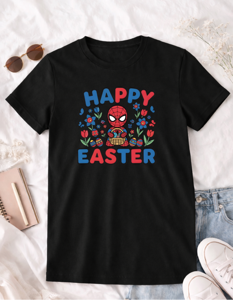 Spider Easter T-Shirt - Unique and Fun Apparel for Everyone