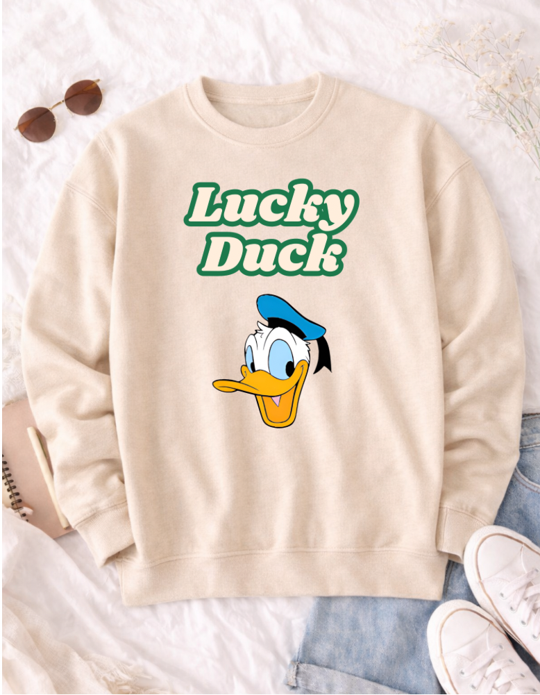 Lucky Duck St. Patrick's Day T-Shirt - Celebrate in Style with Festive Fashion