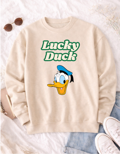 Lucky Duck St. Patrick's Day T-Shirt - Celebrate in Style with Festive Fashion