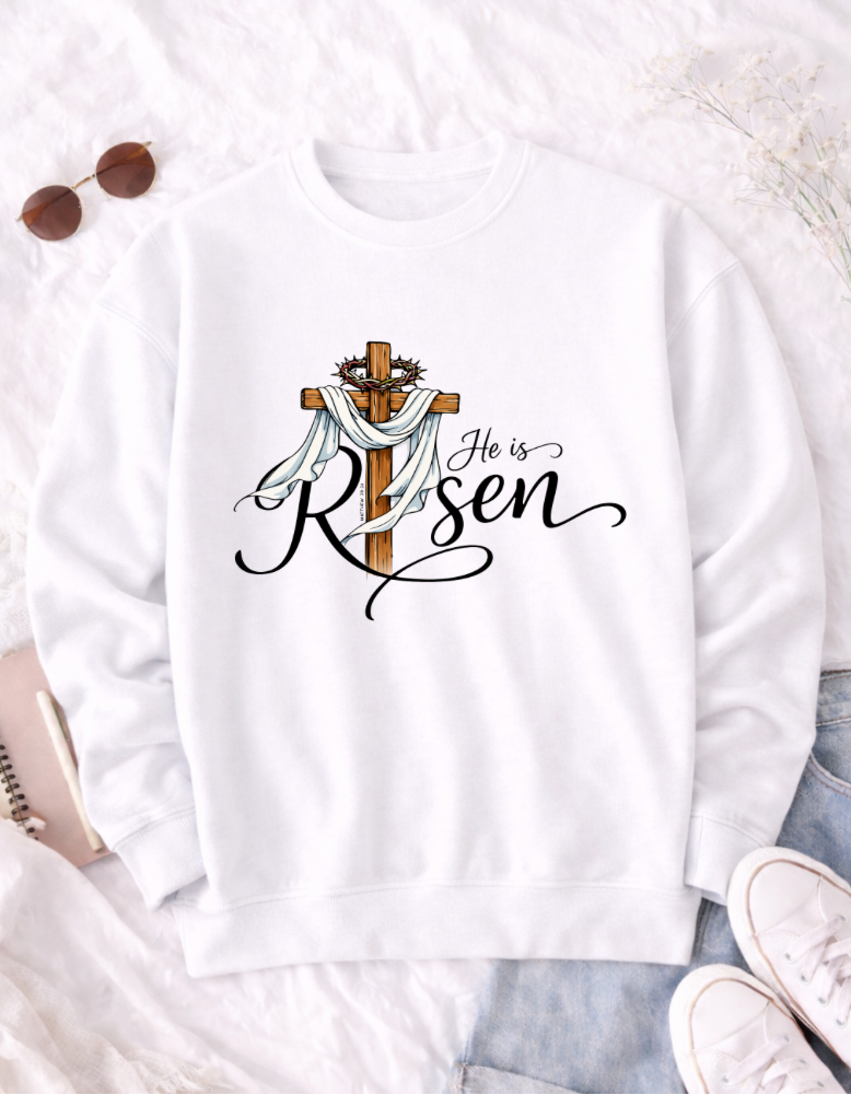 He is Risen Easter T-Shirt - Celebrate the Joy of Resurrection