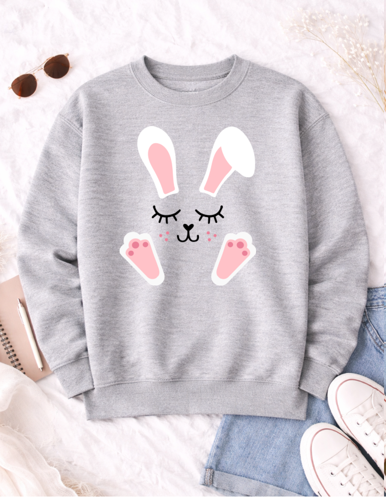 Bunny Feet Easter T-shirt - Cute Spring Apparel for Kids and Adults