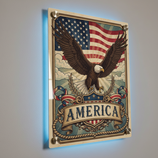 America Metal Print
