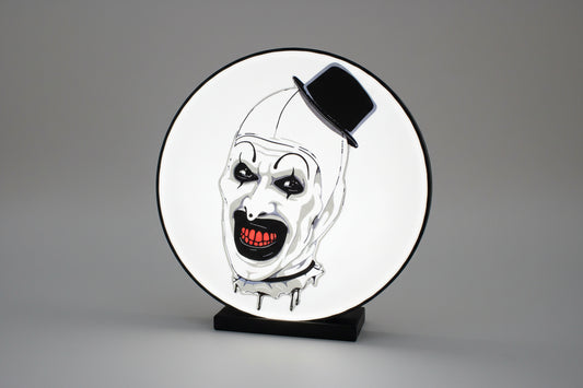 Art The Clown LED 3D Printed Light Box - MadJax Prints
