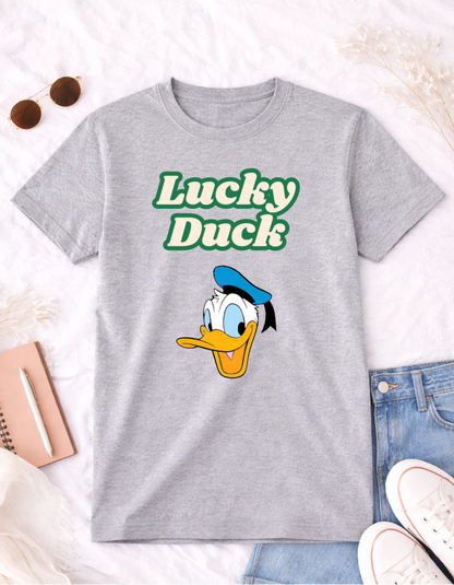 Lucky Duck St. Patrick's Day T-Shirt - Celebrate in Style with Festive Fashion