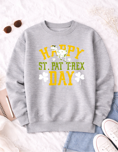 St Patrick's Day T-Rex Shirt - Fun & Unique T-Shirt for Celebrating St. Patrick's Day