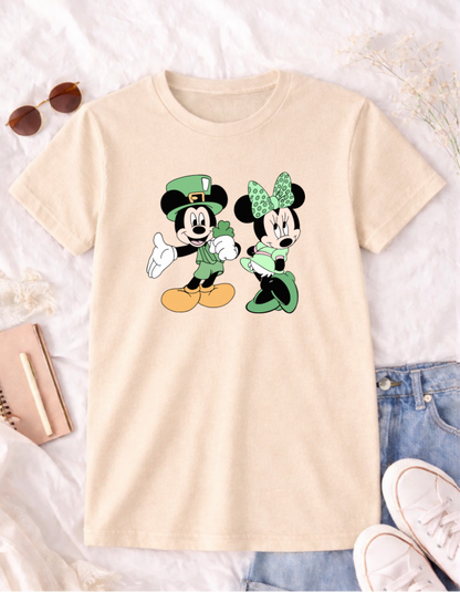 Fave St Pats Couples T-Shirt - Best St Patrick's Day Couples T-Shirt for Perfect Matches