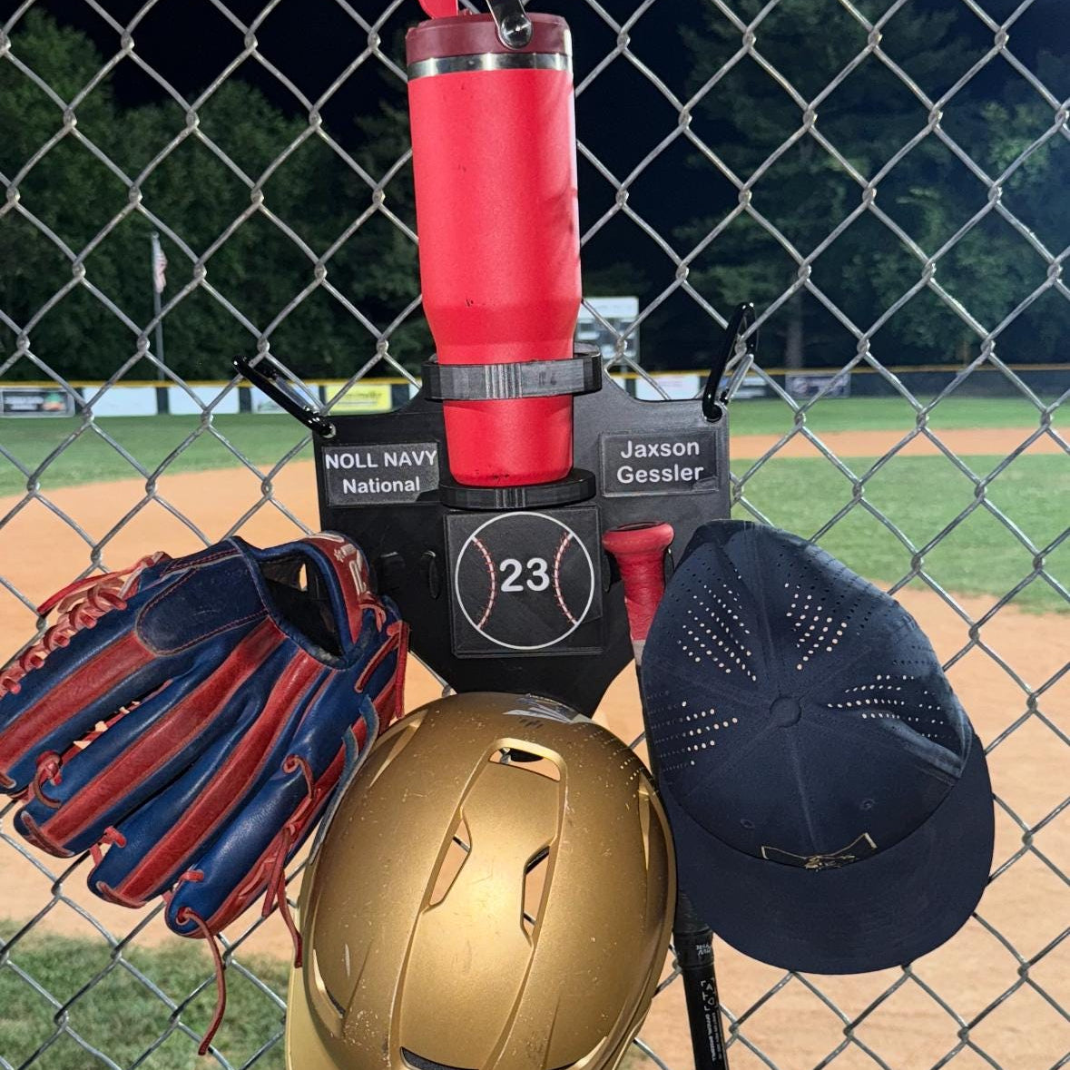 Custom Dugout Buddy – Personalized Baseball & Softball Gear Hanger - MadJax Prints