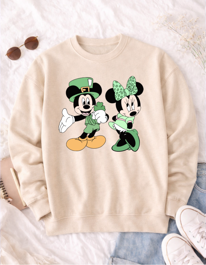 Fave St Pats Couples T-Shirt - Best St Patrick's Day Couples T-Shirt for Perfect Matches