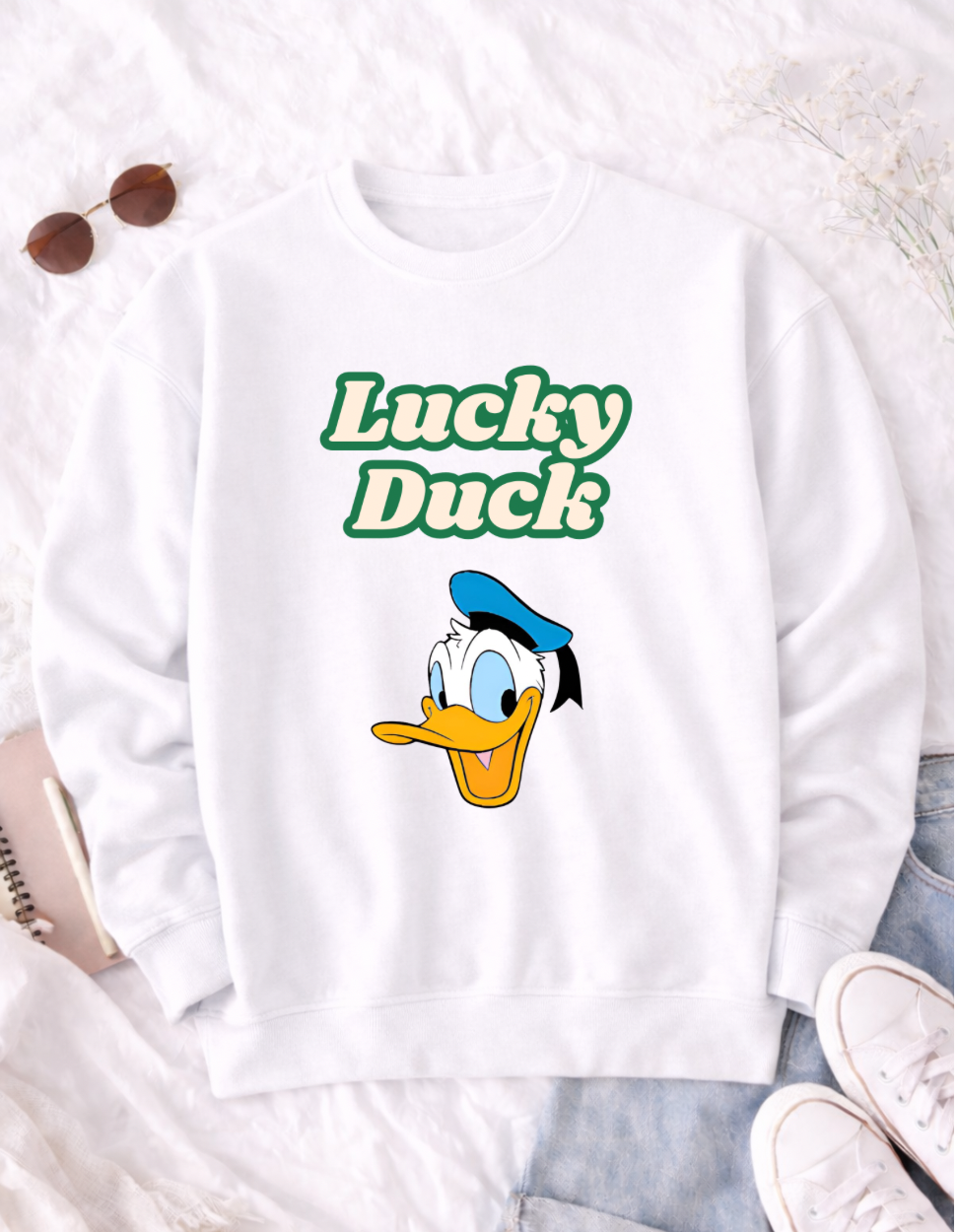 Lucky Duck St. Patrick's Day T-Shirt - Celebrate in Style with Festive Fashion