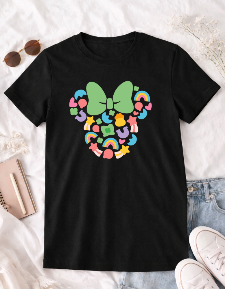 Magical Lucky Charms T-Shirt for Good Fortune and Style