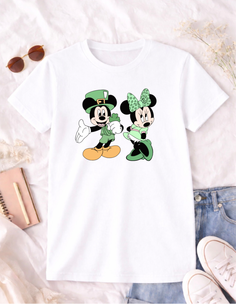 Fave St Pats Couples T-Shirt - Best St Patrick's Day Couples T-Shirt for Perfect Matches