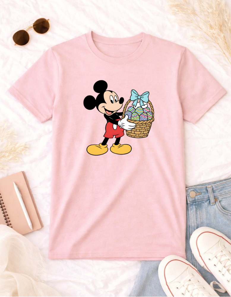 Magical Mouse Eggs Easter T-Shirt for Kids and Adults
