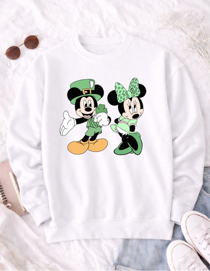 Fave St Pats Couples T-Shirt - Best St Patrick's Day Couples T-Shirt for Perfect Matches