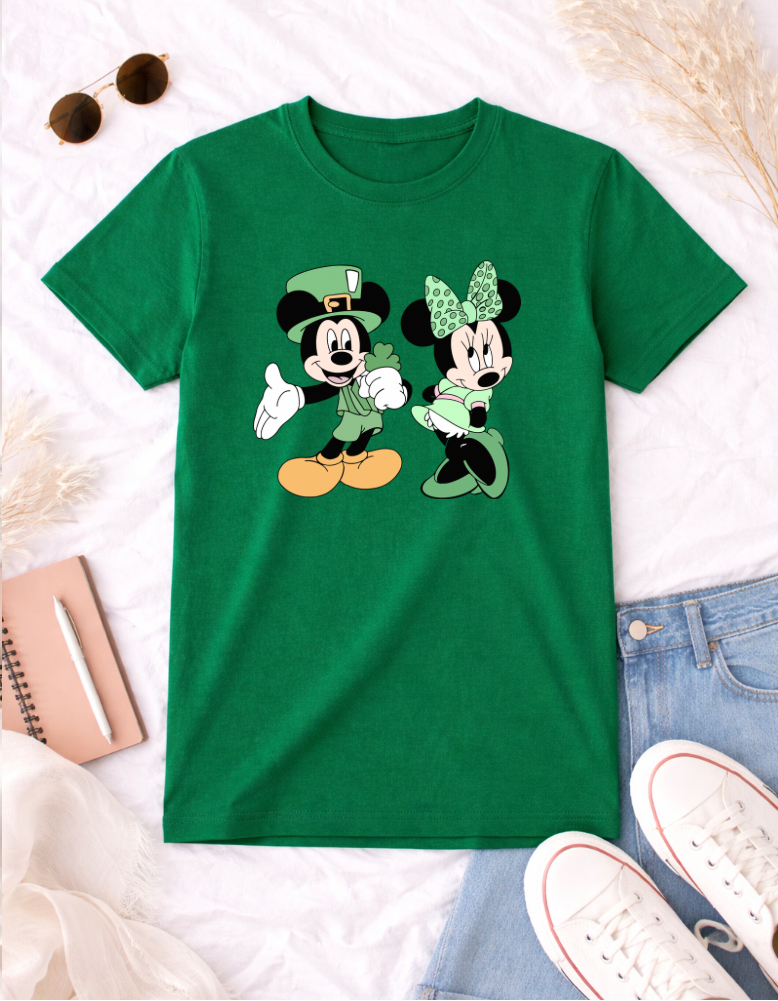 Fave St Pats Couples T-Shirt - Best St Patrick's Day Couples T-Shirt for Perfect Matches