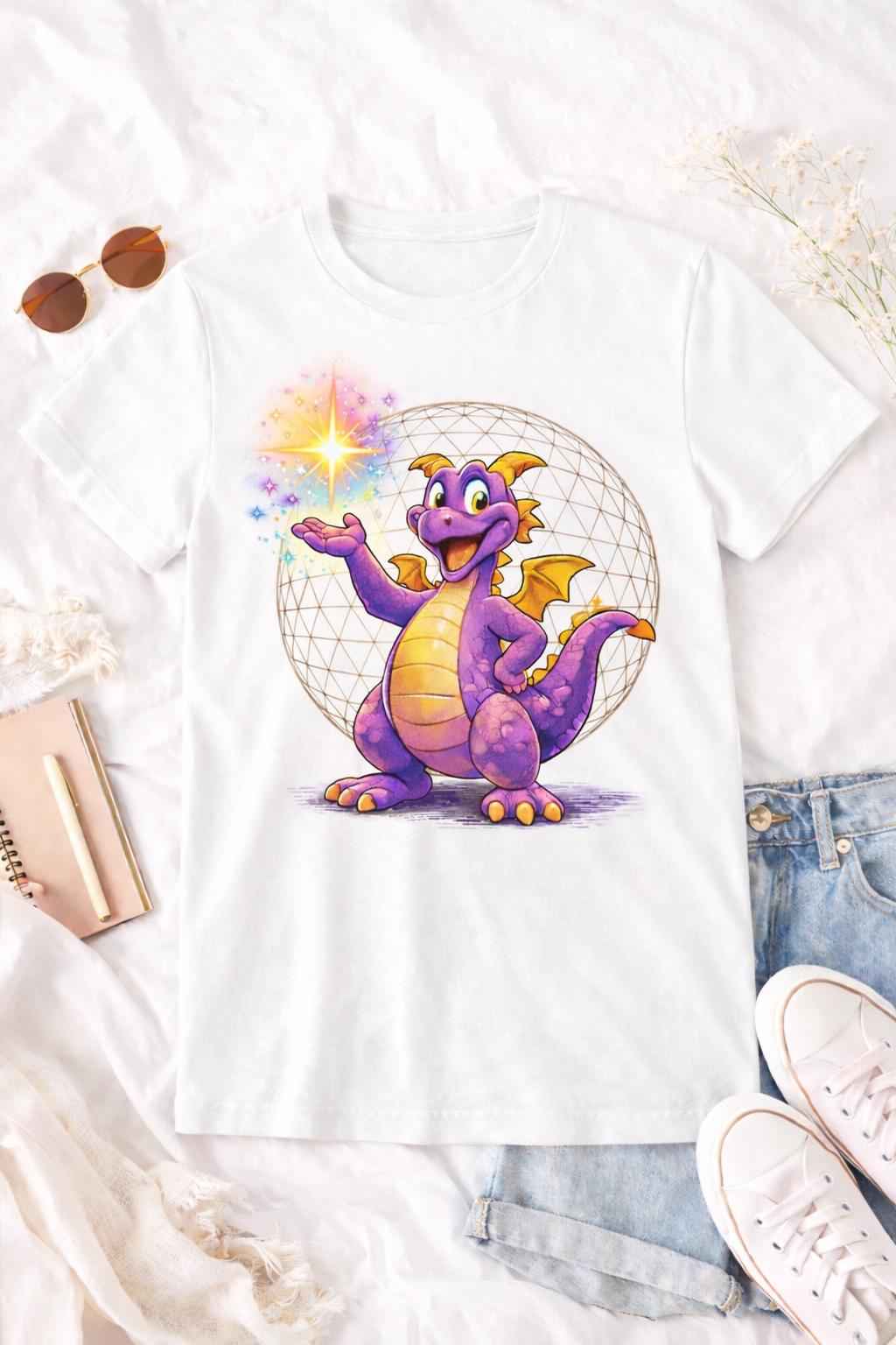 Figment Inspired Dragon Graphic Tee Unisex Soft T-Shirt - MadJax Prints