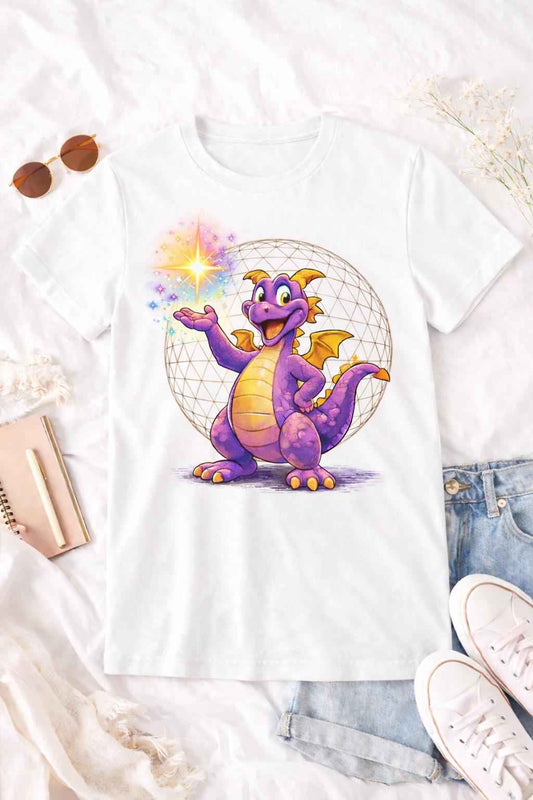 Figment Inspired Dragon Graphic Tee Unisex Soft T-Shirt - MadJax Prints