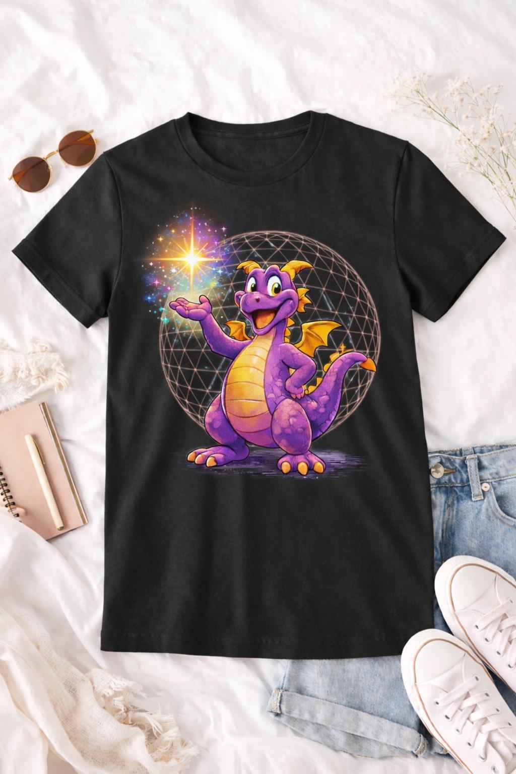 Figment Inspired Dragon Graphic Tee Unisex Soft T-Shirt - MadJax Prints