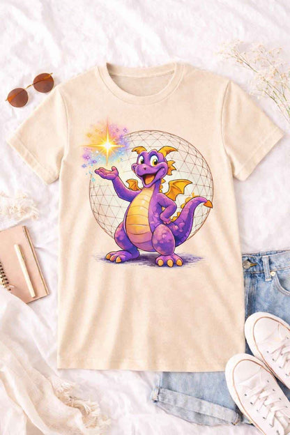 Figment Inspired Dragon Graphic Tee Unisex Soft T-Shirt - MadJax Prints