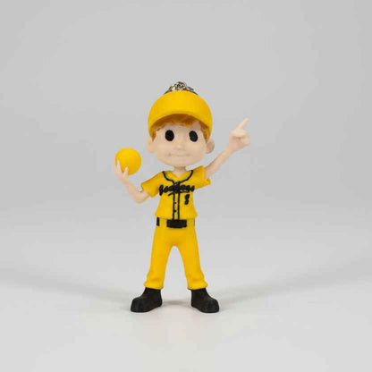 Jackson Olson Keychain – Savannah Bananas Inspired 3D Printed Buddy – Baseball Fan Gift - MadJax Prints