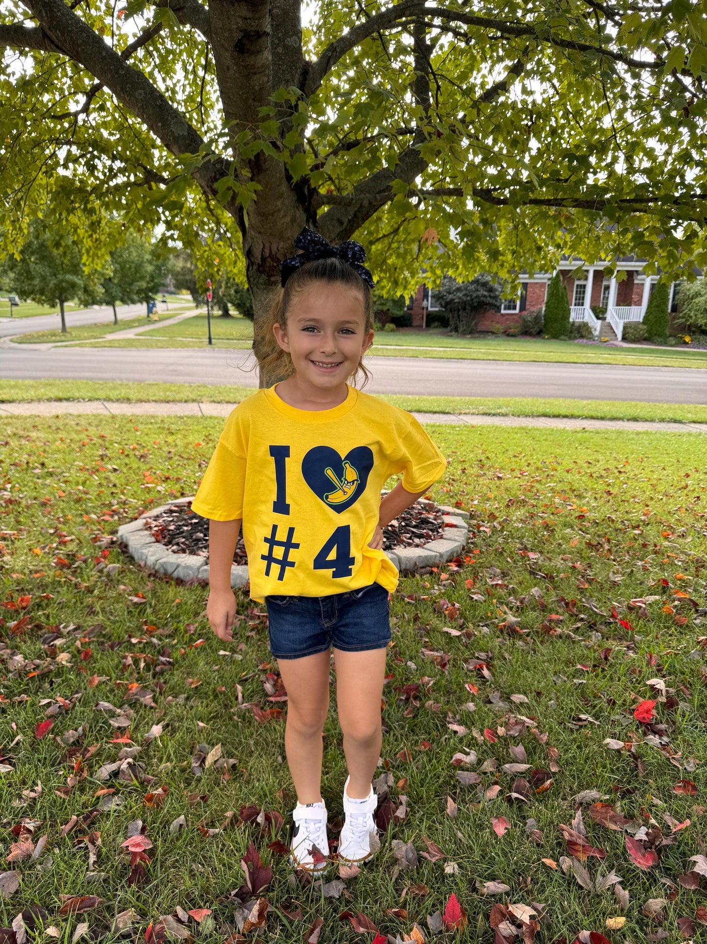 I Love KJ Jackson #4 Savannah Bananas T-Shirt – Kids & Adults - MadJax Prints