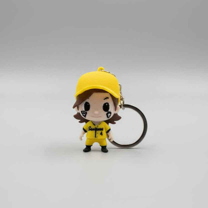 KJ Jackson Keychain – Savannah Bananas Inspired 3D Printed Buddy – Baseball Fan Gift – 2” Tall - MadJax Prints