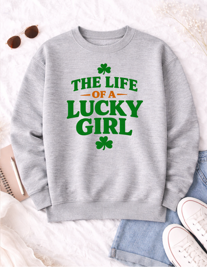 Life of a Lucky Girl Tshirt - MadJax Prints