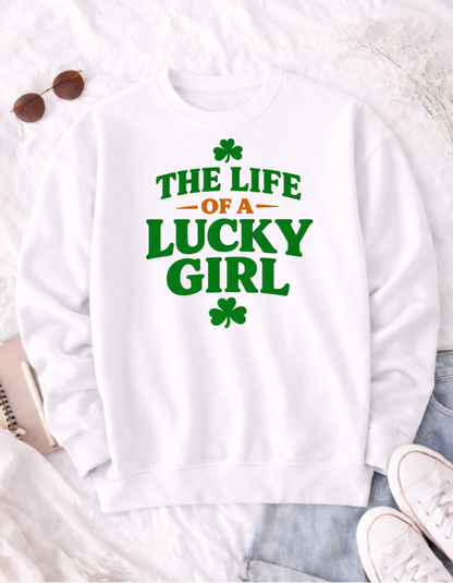 Life of a Lucky Girl Tshirt - MadJax Prints